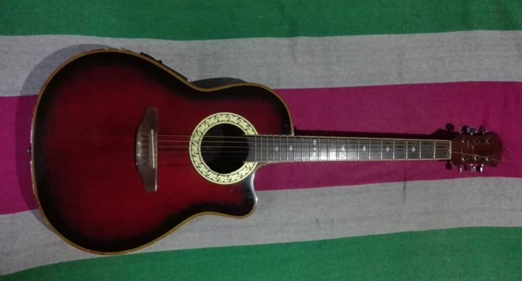 Semi acoustic guitar