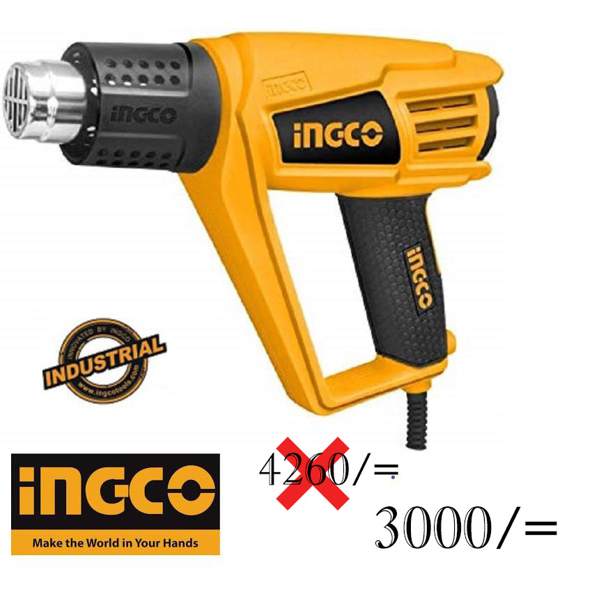 INGCO Heat Gun HG20008 / HG200821 ads.labetagamu.lk