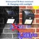 Waterproof LED Solar Light 20 LED Solar Panels Lam